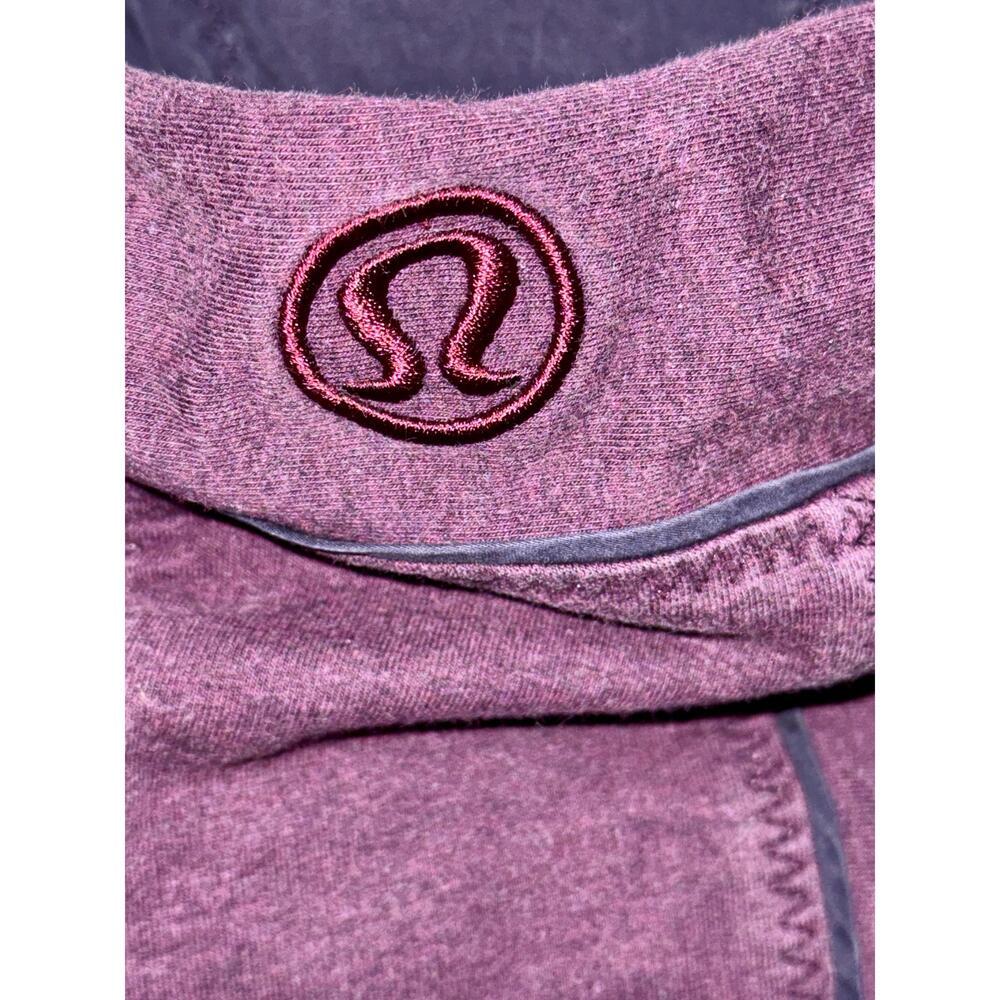 Lululemon Live Simply Jacket Purple Silver Casual Athletic Zip Up Coat Size 6 - Picture 3 of 8